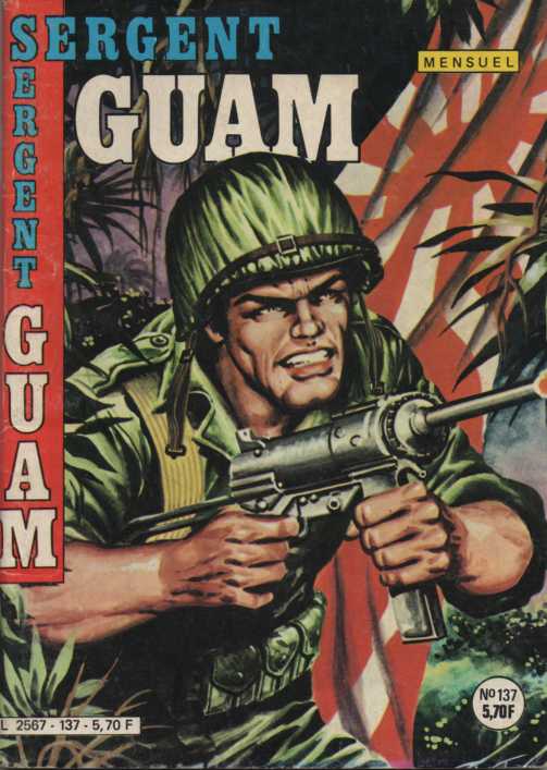 Scan de la Couverture Sergent Guam n 137
